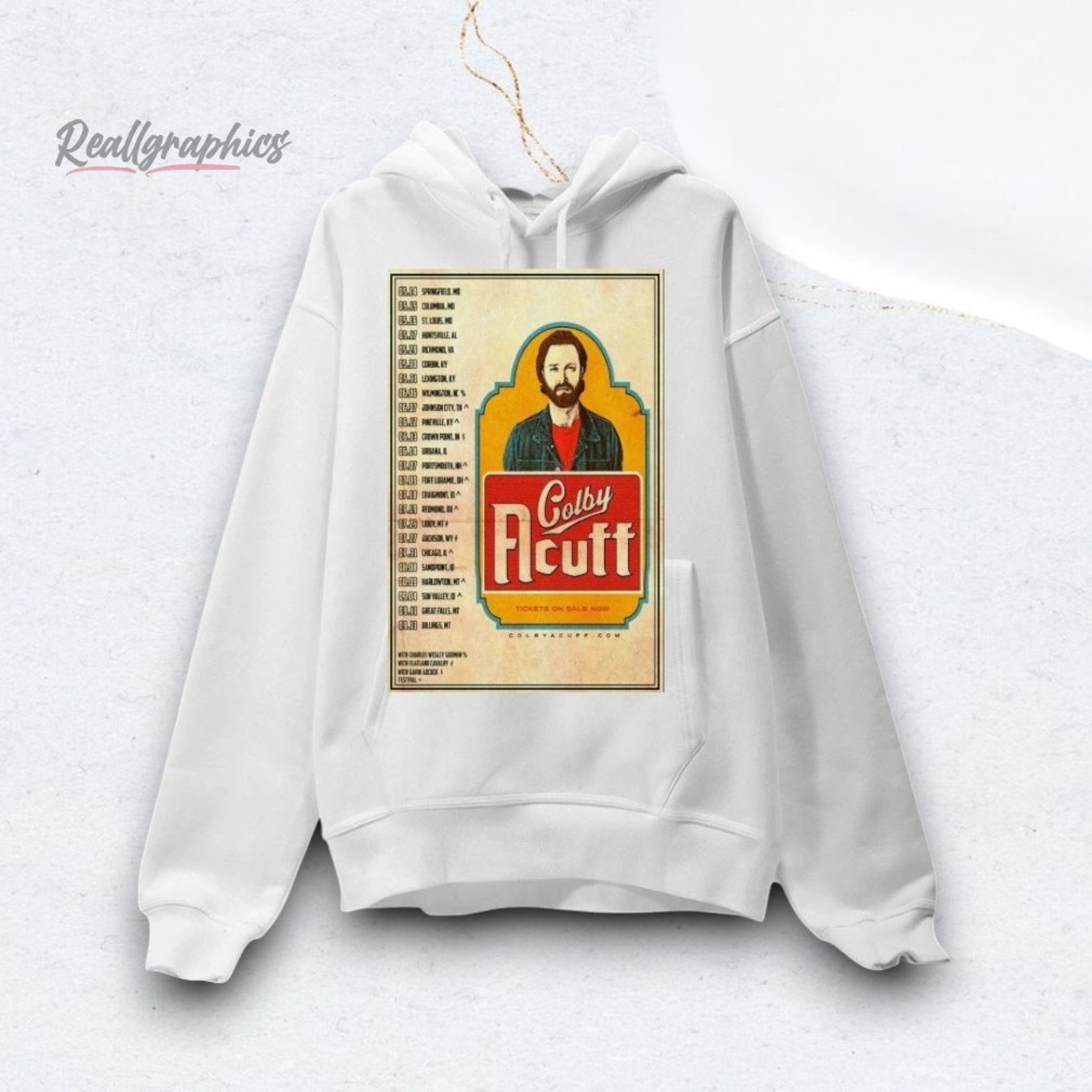 Colby Acuff Tour July & Aug & Sept 2025 Poster Shirt Colby Acuff Tour July & Aug & Sept 2025 Poster Shirt