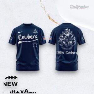 Dallas Cowboys Nfl Football Team X Harry Potter Night Unisex 3D Over Printed Shirt
