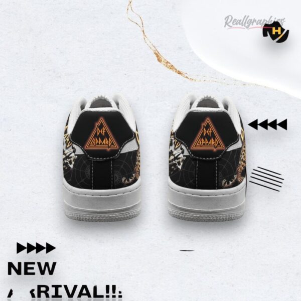 Def Leppard Music Band Youre Much Too Fast Too Strong Air Force Shoes