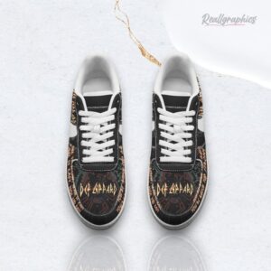 Def Leppard Music Band Youre Much Too Fast Too Strong Air Force Shoes