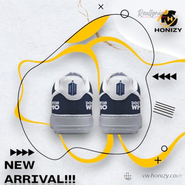 Doctor Who Police Public Call Box Film Movie AF Sneaker
