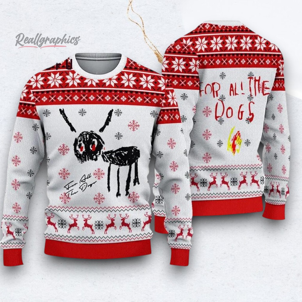 Drake For All The Dogs Ugly Christmas Sweater Drake For All The Dogs Ugly Christmas Sweater