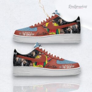 Eminem The Death Of Slim Shady Rapper Music Air Force Shoes