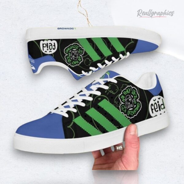 Feid Amor De Mi Vida Music Fan Skateboard Sneaker