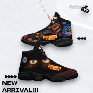 Five Nights At Freddys Horror Movie Fan Air Jordan 13 Shoes