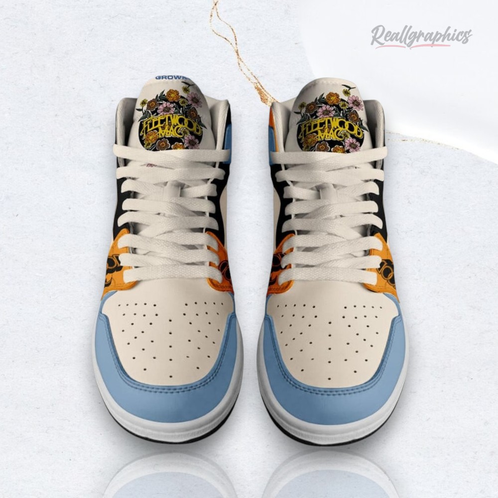 Fleetwood Mac Thunder Only Happens When Its Raining Music Air High Top Sneaker Boots Fleetwood Mac Thunder Only Happens When Its Raining Music Air High Top Sneaker Boots