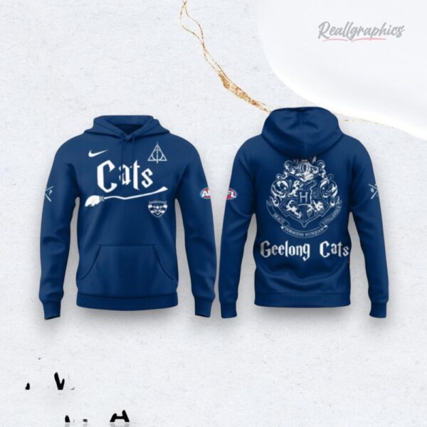 Geelong Cats Football Team X Harry Potter Night 3D Over Printed Unisex Apparel