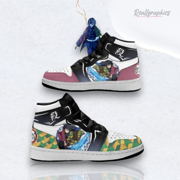 Giyu Tomioka Demon Slayer Anime Movie Unisex Trending Air Jordan 1 Shoes