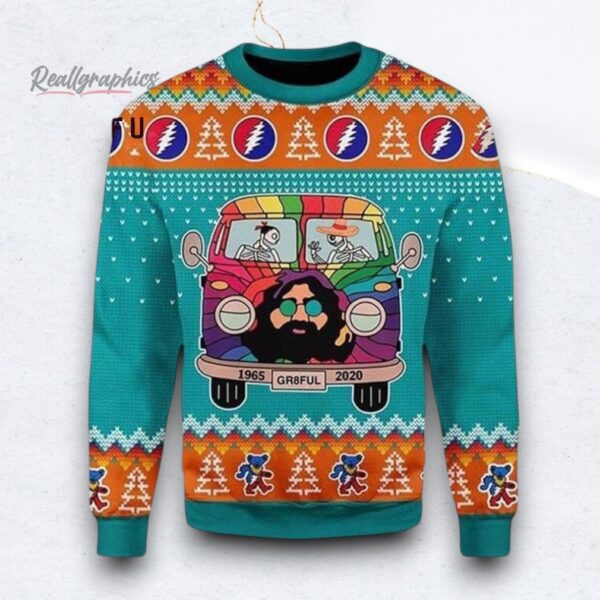 Grateful Dead Music Ugly Christmas Sweater