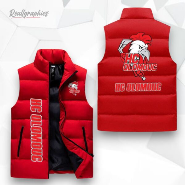 hc olomouc sleeeless puffer jacket 1 cskrzm