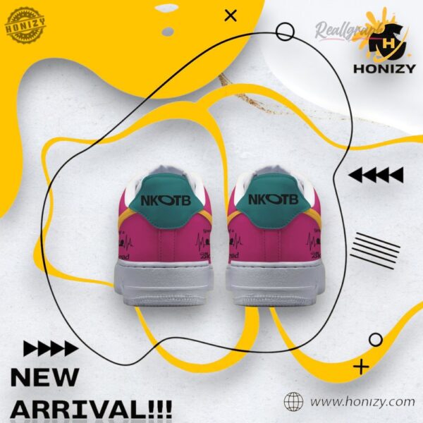 Heartbeat Of A Blockhead New Kids On The Block Music Band AF Sneaker