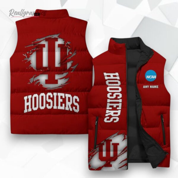 indiana hoosiers ncaa sleeeless puffer jacket 1 zk3thc