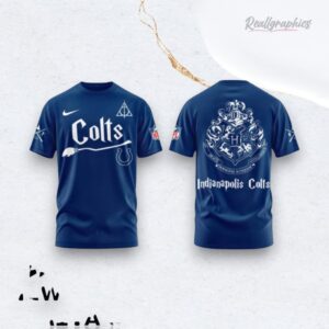 Indianapolis Colts Nfl Football Team X Harry Potter Night Unisex 3D Over Printed Shirt