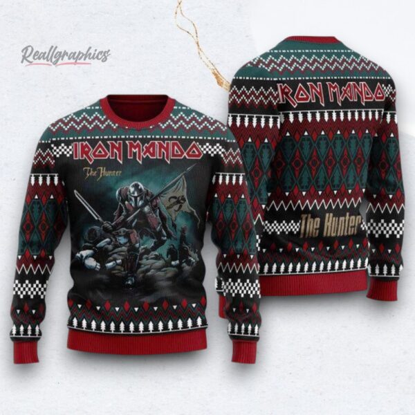 Iron Mando Star Wars Ugly Christmas Sweater