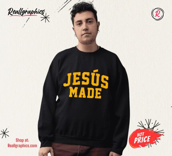 Jesus Made Milwaukee Baseball Shirt