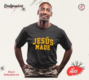 Jesus Made Milwaukee Baseball Shirt