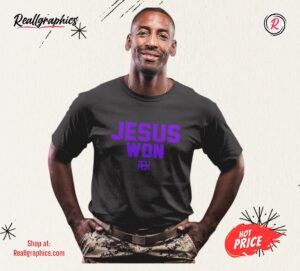 Jesus Won Tcu Football Shirt