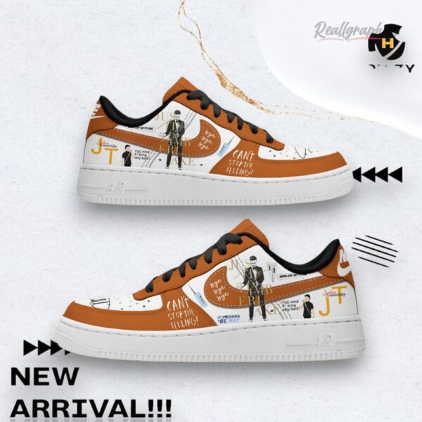 Justin Timberlake Singer Sexy Back Bye Bye Bye AF Sneaker