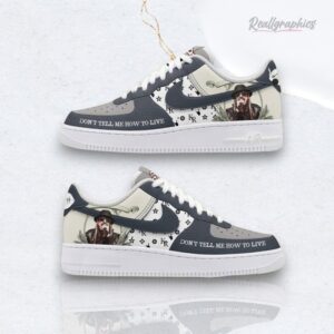 Kid Rock Dont Tell Me How To Live Music Air Force Shoes