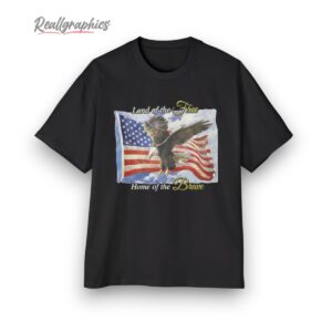 land of the free home of the brae patriotic shirt 1 odplew