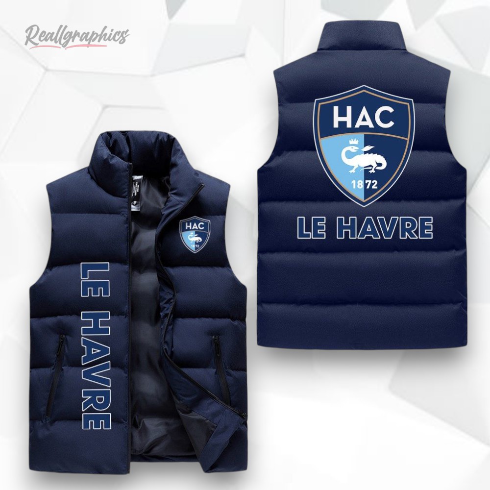 Le Havre Ac Sleeveless Puffer Jacket Le Havre Ac Sleeveless Puffer Jacket