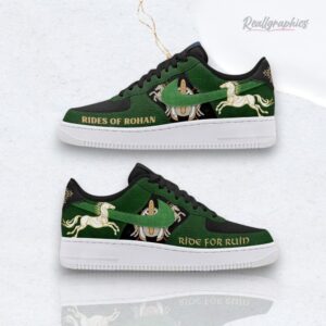 Lord Of The Rings Movie Ride For Rohan Ride For Ruin Air Force Shoes