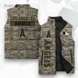 los angeles angels mlb sleeeless puffer jacket 1 hx599c