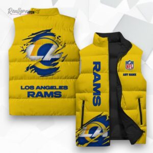 los angeles rams nfl sleeeless puffer jacket 1 pehoht