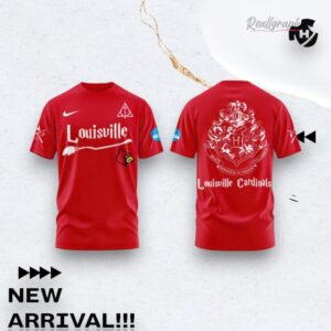 Louisville Cardinals Football Team X Harry Potter Night Unisex 3D Over Printed Shirt