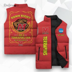 maryland terrapins ncaa sleeeless puffer jacket 1 clobky