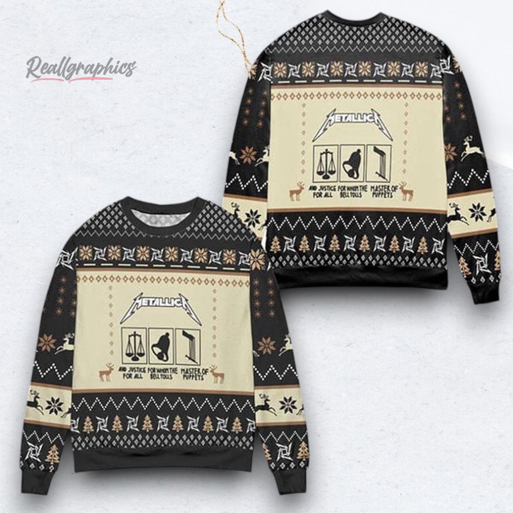 Metallica And Justice For All Xmas Gifts Ugly Christmas Sweater Metallica And Justice For All Xmas Gifts Ugly Christmas Sweater