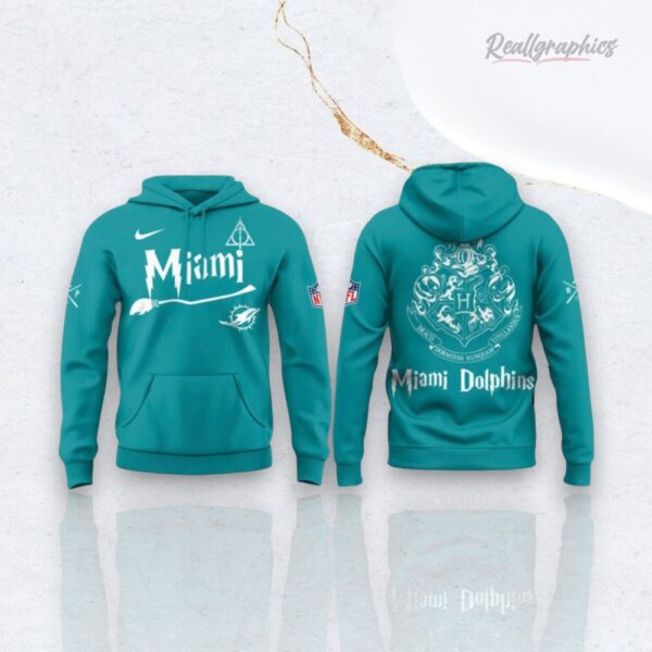 Miami Dolphins Nfl Football Team X Harry Potter Night Unisex 3D Over Printed Shirt