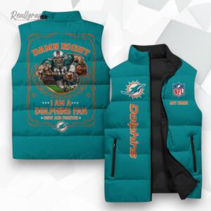 miami dolphins nfl sleeeless puffer jacket 1 vtvpj3