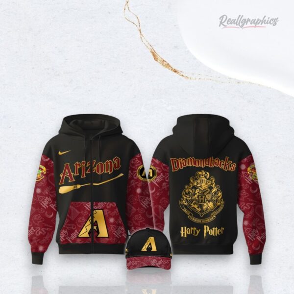 Mlb Arizona Diamondbacks Harry Potter Night 3D Over Printed Shirt
