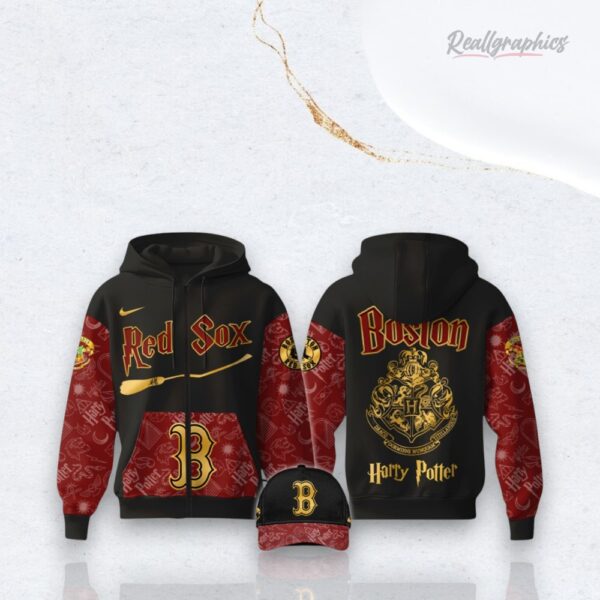 Mlb Boston Red Sox Harry Potter Night 3D Over Printed Hoodie