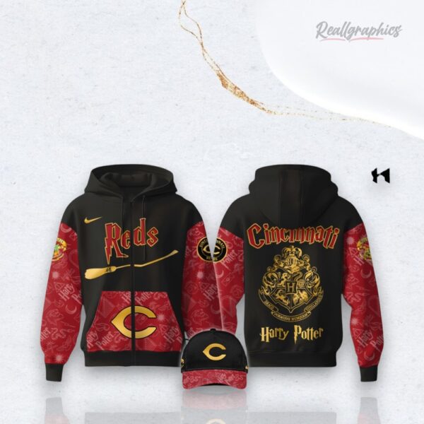 Mlb Cincinnati Reds Harry Potter Night 3D Over Printed Hoodie