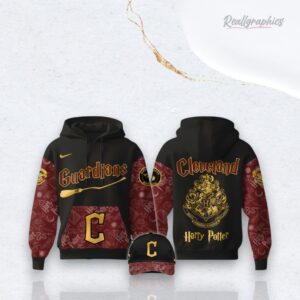 Mlb Cleveland Guardians Harry Potter Night 3D Over Printed Hoodie