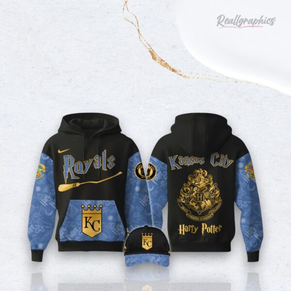 Mlb Kansas City Royals Harry Potter Night 3D Over Printed Hoodie