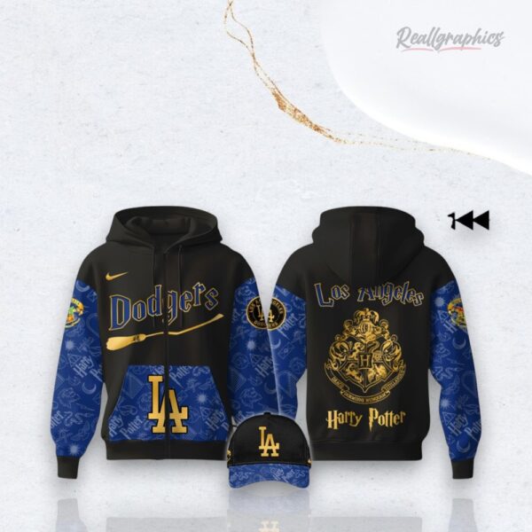 Mlb Los Angeles Dodgers Harry Potter Night 3D Over Printed Hoodie