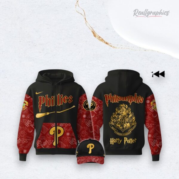 Mlb Philadelphia Phillies Harry Potter Night 3D Over Printed Hoodie
