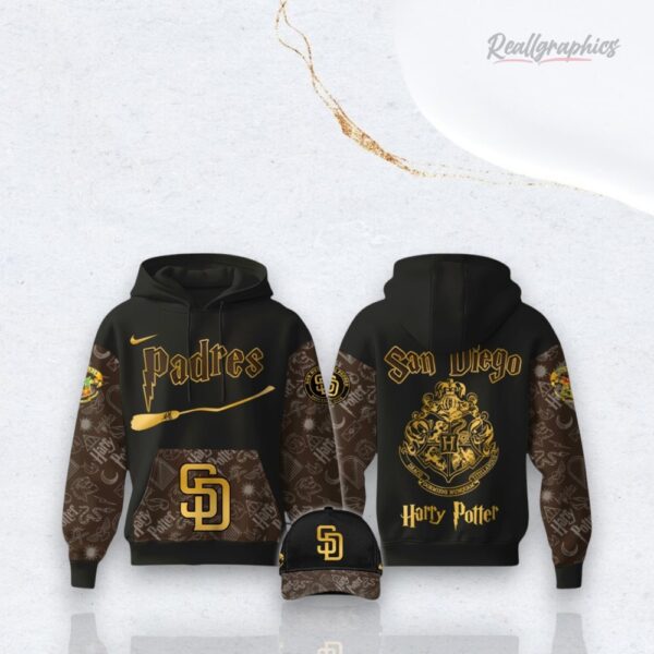 Mlb San Diego Padres Harry Potter Night 3D Over Printed Hoodie