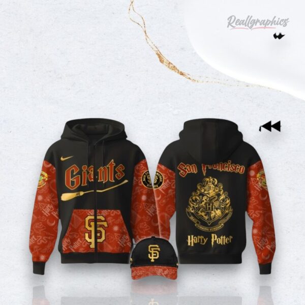 Mlb San Francisco Giants Harry Potter Night 3D Over Printed Hoodie