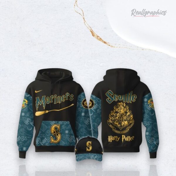 Mlb Seattle Mariners Harry Potter Night 3D Over Printed Hoodie