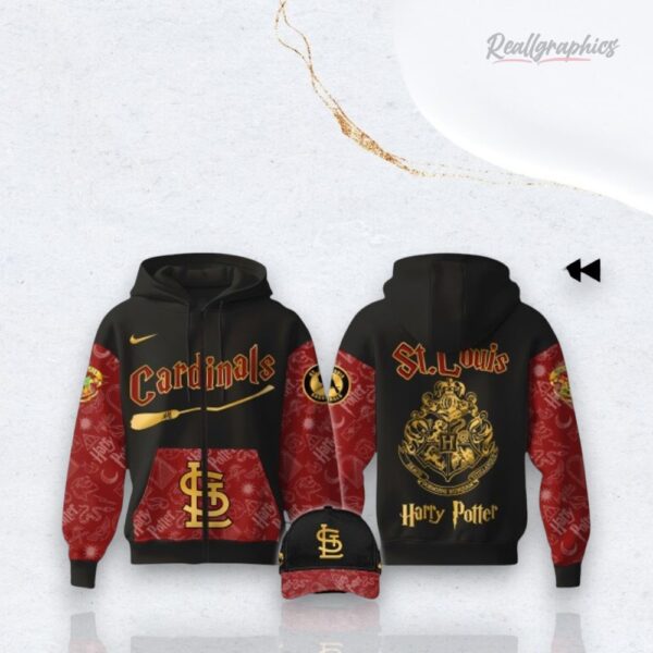 Mlb St.Louis Cardinals Harry Potter Night 3D Over Printed Hoodie
