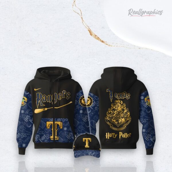 Mlb Texas Rangers Harry Potter Night 3D Over Printed Hoodie