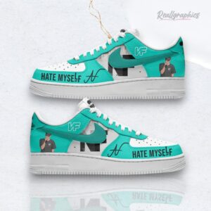 Nf Band Music Hate Myself Leave Me Alone Fan AF Sneaker