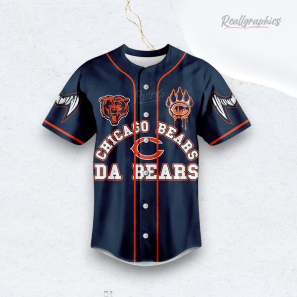 Nfl Chicago Bears Monsters Of The Midway Baseball Baseball Jersey Shirt Style