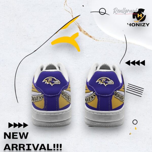 Nfl Football Baltimore Ravens New Season Sneakers For Fan Air Force Shoes