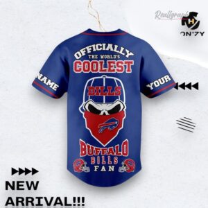 Nfl Football Buffalo Bills Fan Custom Name Baseball Baseball Jersey Shirt Style