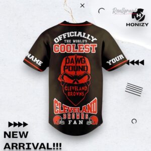 Nfl Football Cleveland Browns Fan Custom Name Baseball Baseball Jersey Shirt Style